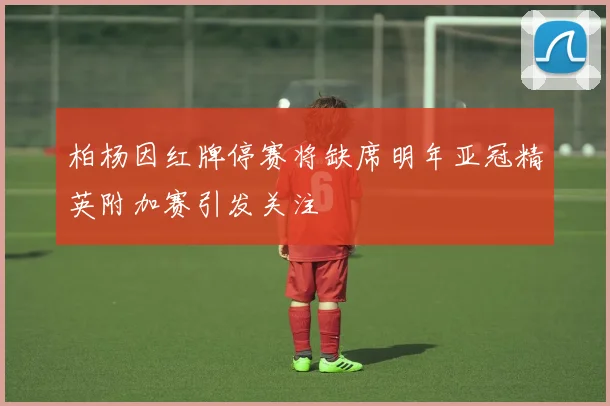柏杨因红牌停赛将缺席明年亚冠精英附加赛引发关注